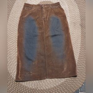 Gypsy Jeans plus size hippie skirt